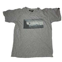 Wild Kiwi “Confidence ” Gray Designed in New Zealand T-Shirt Sz Small