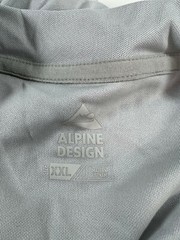 Alpine Design Men’s Long-Sleeve Tech T-Shirt High Rise – XXL