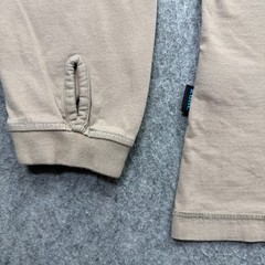 Kuhl Long Sleeve T-Shirt Men M Beige Khaki Wildfibre Crew Neck Solid Breathable
