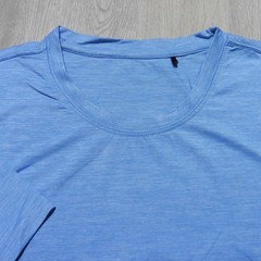 GREYSON Mens M MEDIUM GUIDE SPORT T SHIRT=BAREBONE=PERFORMANCE GOLF TEE BLUE