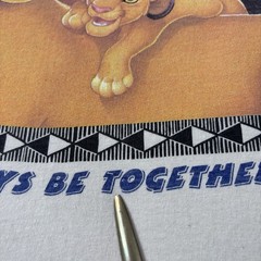Vtg 90’s Lion King Movie Promotion Shirt XL ‘Disney Volunt-Ears’ RARE LE 1:1