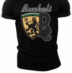 Men’s Bucheli T Shirt,Italian Style,Cotton,Slim Fit,Stretch L XL…A11.A