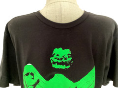 THE EXORCIST BLACK SCREEN PRINT SHORT SLEEVE CREWNECK T-Shirt Sz L*