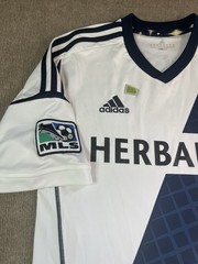 Adidas ClimaCool Shirt MLS Soccer Sports McGee Herbalife Short Sleeve Pullover