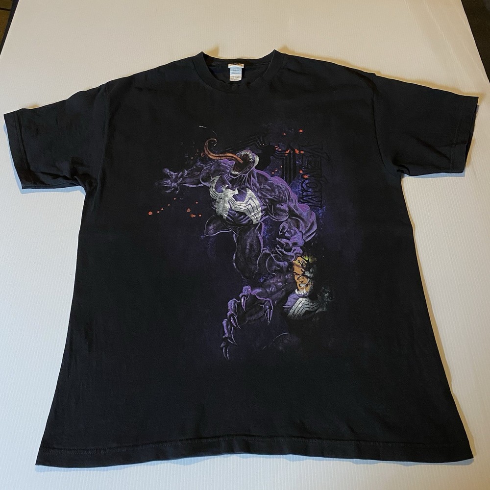 Vintage Marvel Venom T-Shirt Size XL Universal Studios 90s / Y2K