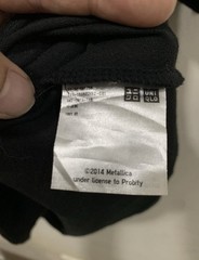 Uniqlo Metallica Pushead T-shirt