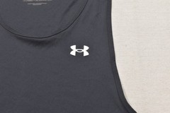 Under Armour Men’s Tech Training Tank Top Size Small Black HeatGear Sleeveless