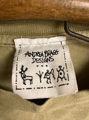 Andrea Bragg Design vintage single stitch graphic t shirt XL Made In Canada