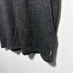 Smartwool T Shirt Mens M Gray Baselayer Merino Wool Short Sleeve Crew Neck