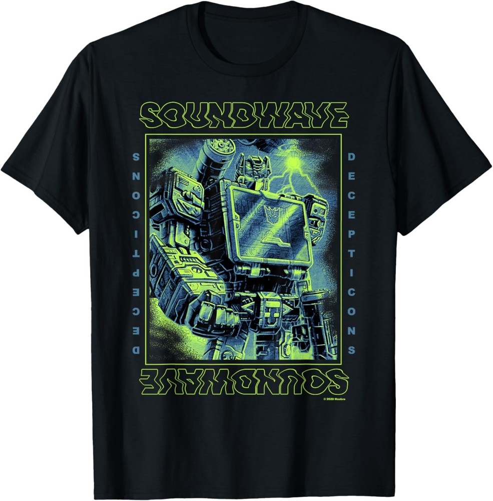 Transformers War for Cybertron Soundwave Portrait T-Shirt