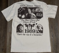 Indiana Jones and The Last Crusade Movie Graphic Shirt Mens M Tee 21x28in