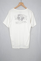 RRL Double RL Ralph Lauren Short Sleeve T-Shirt Size Large White Graphic