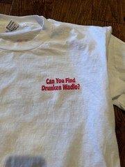 Vintage Single Stitch Can You Find Drunken Waldo Size XL
