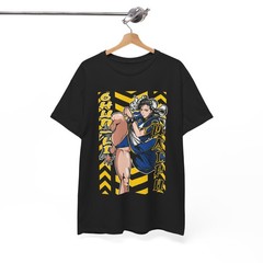 Chun Li T-shirt Street Fighter vs King Of Fighters Snk Anime Gift Shirt All Size