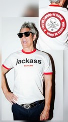 Babylon x Jackass Knoxville Ringer Tee | Size LARGE | 25th Anniversary T-shirt