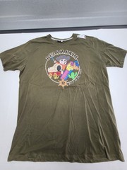 Pezamania 32 XL Olive Green T Shirt PEZ Collector Convention July 19-22 2023