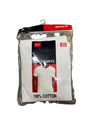 AMERICAN FIT 100% COTTON Crew Neck MEN’S 3 PAIRS OF T-SHIRT Small