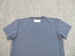 Adidas Shirt Mens Adult Small Blue Logo Crew Casual Outdoors Athletic