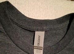 gildan heavy cotton t shirt Gray Size XL