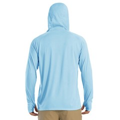 UPF50+ Men’s Hoodie Sun Shirts Long Sleeve Skin Protection Outdoor Fishing Tops