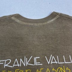 Vintage 1995 Frankie Vallie Four Seasons Band Tour T Shirt Excellent Size M