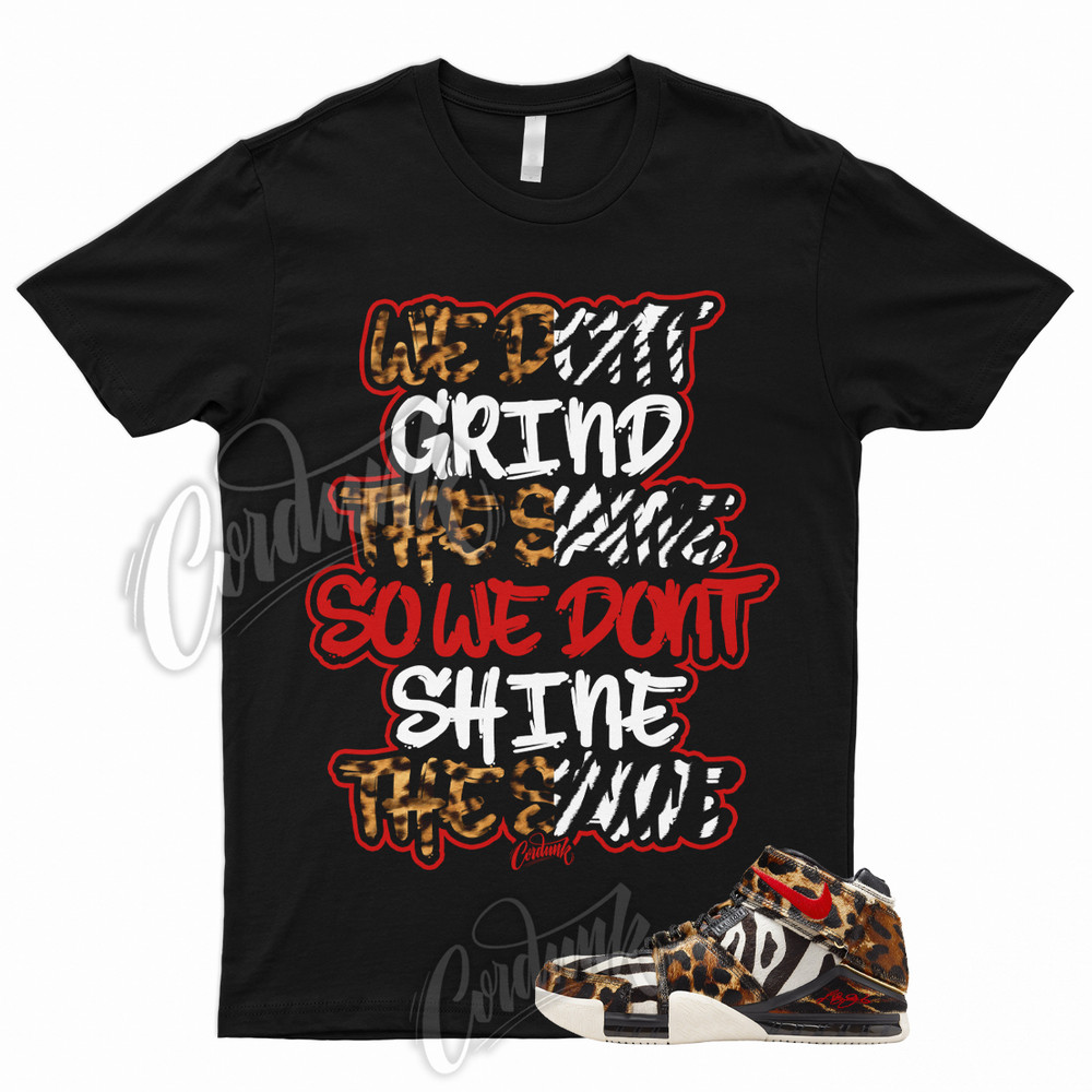 GRIND T Shirt for Zoom LeBron 2 Beast PE Maple University Red Black Light Bone 1