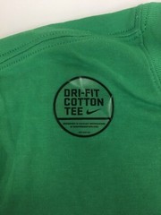 $25 Nike 706625-342 Men’s Dri-FIT Cotton Tee T-shirt Spring Leaf Green / Volt S