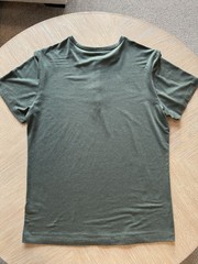 Pistol Lake Men’s Short Sleeve Henley Dark Green Size XL