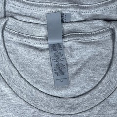 Lot of 3 Next Level Unisex Premium Gray TShirts Plain Super Soft US Size M