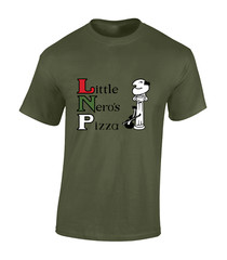LITTLE NERO’S PIZZA MENS T SHIRT COOL RETRO HOME MOVIE CLASSIC FILM ALONE TOP