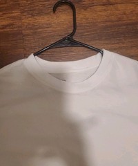 Original Use Men’s T-Shirt, XL – White – long sleeve No Imperfections