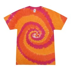 Multi-Color Tie Dye T-Shirts Adult SM – XXXXXL 100% Cotton Colortone