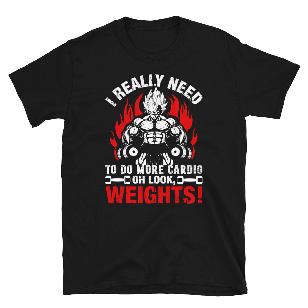 Oh Look Weights! Bodybuilding Gym Fitness Muscle T-Shirt