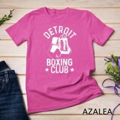 Mens Boxing Detroit Michigan Vintage Boxing Club Boxer T-Shirt Unisex T-shirt