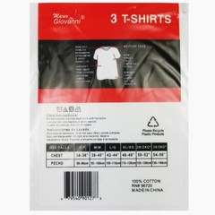3-12-Pack Crew-Neck For Men’s 100% Cotton Tagless T-Shirt Undershirt Tee White