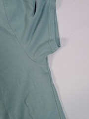 Hollister Mens Size Small Cooling Tee Blue Teal Relaxed Fit Short Sleeve T-Shirt