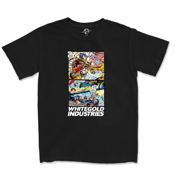 X-Men – Wolverine, Psylocke – Big Guns – Whitegold Industries Front T-Shirt – XL