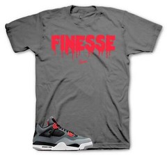 Shirt To Match Jordan 4 Infrared Volt – Finesse Sneaker Tees