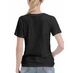 Men’S Funny F-CAW-F Crow Graphic T-Shirt – Black with Teal Print, Regular Fit Sh