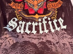MRG Made Right Genuine 2XL Long Sleeve T-Shirt Ultimate Sacrifice Shoulder Tabs