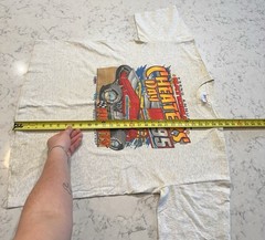 Vintage Men’s Cheaters Day Racing Graphic Tshirt Size XL – Action Sportswear