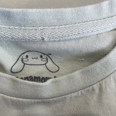 Sanrio Cinnamoroll TShirt Camping Embroidered Green Camp Fire Medium Hello Kitty