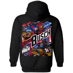 KYLE BUSCH #51 LUCAS/FLO BLK MIDGET HOODIE