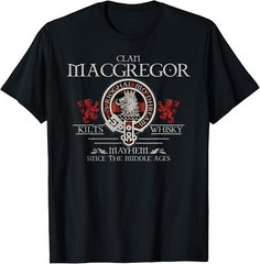 Clan MacGregor Rob Roy tartan family reunion Highland Games T-Shirt