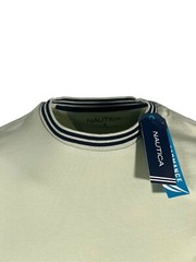 Nautica Men’s T-Shirt Performance Short Sleeve Sea Green (S16) + Sea Blue (S17)