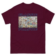 CLASSIC PLASTIC VINTAGE MODEL CAR KITS T SHIRT Johan MPC AMT Monogram Revell