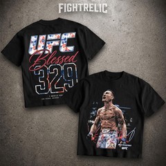 2026 UFC Blessed Max Holloway Men’s Shirt, UFC Fighters Tshirt MMA Fan Sports