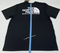 The North Face Men’s Solid Black Logo Crew Neck Short Sleeve T-Shirt Size L
