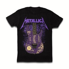 KIRK HAMMETT PURPLE OUIJA GUITAR T-SHIRTTHANKSGIVING DAY SHIRT
