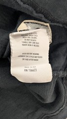 American Trench Original Equipment Tee Medium Black Marshal Weight Made in USA M